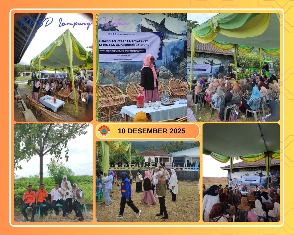 LPPM Unila Selenggarakan Pelatihan Peningkatan Kapasitas UMKM di Desa Kunjir Kecamatan Rajabasa